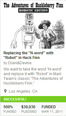 Huckleberry Finn kickstarter