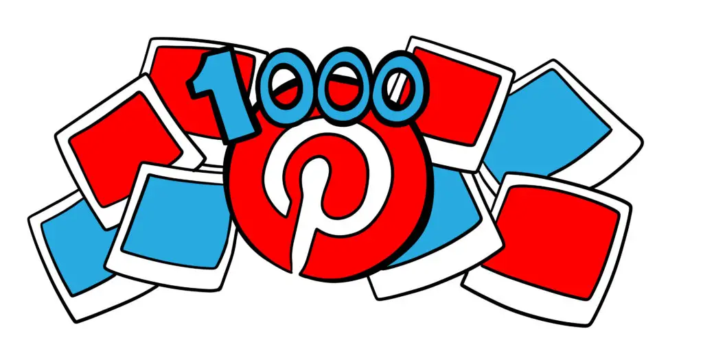 1000 Pinterest Followers logo